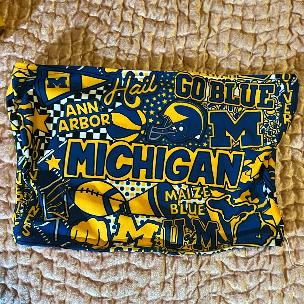 University of Michigan Tube Top